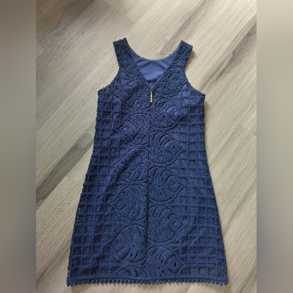 LILLY PULITZER EYELET SLEEVELESS DRESS - Picture 6 of 9